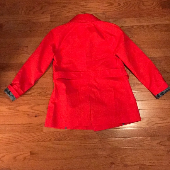 Coach Trench Coat :: Orange XS - Picture 5 of 7